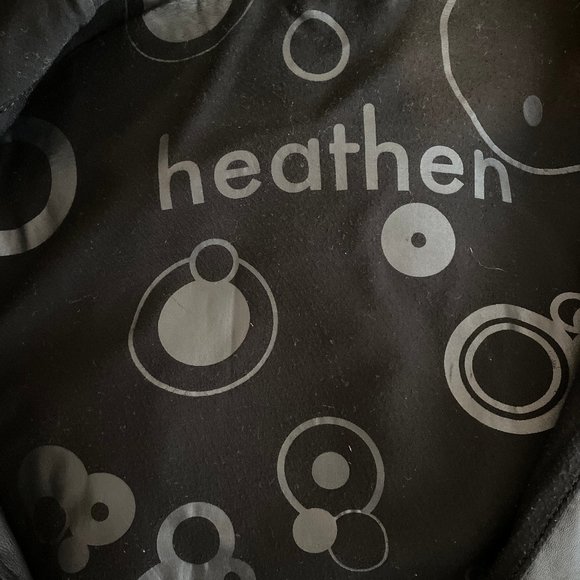 HEATHEN LEATHER JACKET WOMENS M/L - Picture 9 of 9
